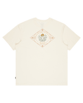 The Billabong Mens Adventure Division Agave Premium T-Shirt in Off White