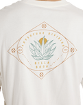 The Billabong Mens Adventure Division Agave Premium T-Shirt in Off White