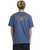 The Billabong Mens Heritage Arch Premium T-Shirt in Dark Denim
