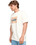 The Billabong Mens Subconscious Premium T-Shirt in Off White