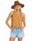 The Billabong Womens Swell Side Top in Biscuit