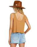 The Billabong Womens Swell Side Top in Biscuit