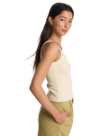 Day Trip Forever Vest in White Cap