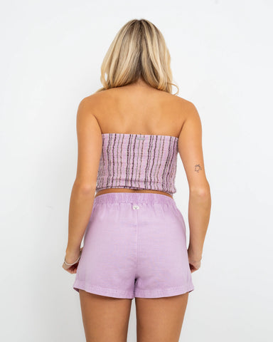 Sunny Side Walkshorts in Amethyst Smoke