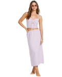 The Billabong Womens Lost Lovers Crop Top in Amethyst Smoke