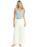 The Billabong Womens Sun Washed Vest in Salt Blue