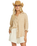 The Billabong Womens Layer Up Woven Shirt in Khaki