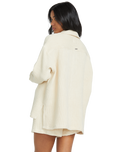 The Billabong Womens So Cosy Shacket in Dove
