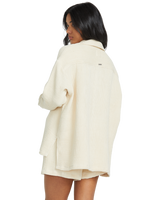 The Billabong Womens So Cosy Shacket in Dove
