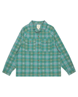 The Billabong Womens Coastal Breeze Shirt in Mineral Blue
