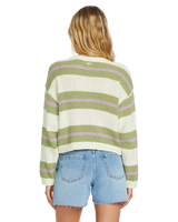The Billabong Womens Make It Waves Jumper in Avocado