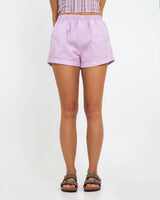 Sunny Side Walkshorts in Amethyst Smoke