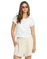The Billabong Womens So Cosy Shorts in Dove