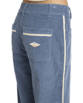 Sea Tone Trousers in Stone Blue