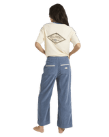 Sea Tone Trousers in Stone Blue