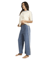 Sea Tone Trousers in Stone Blue