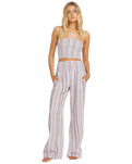 The Billabong Womens New Waves 2 Elastic Trousers in Multi