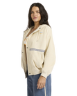 The Billabong Womens Since 73 Set The Tone Jacket in White Cap