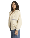 The Billabong Womens Since 73 Set The Tone Jacket in White Cap