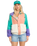 The Billabong Womens Set The Tone Jacket in Aqua Haze