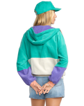The Billabong Womens Set The Tone Jacket in Aqua Haze