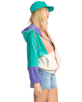 The Billabong Womens Set The Tone Jacket in Aqua Haze