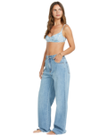 The Billabong Womens Washed By The Sun Jeans in Cali Blue
