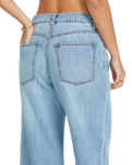 The Billabong Womens Washed By The Sun Jeans in Cali Blue