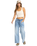 The Billabong Womens Zonte Elastic Waist Jeans in Shaded Wash