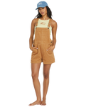 The Billabong Womens Sand Canyon Romper in Biscuit