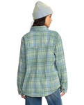 The Billabong Womens Forge Fleece Shacket in Multi