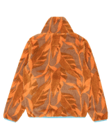 The Billabong Womens Adventure Division Switchback Fleece Jacket in Faded Orange