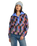 The Billabong Womens Adventure Division Switchback Pullover Fleece Jacket in Multi
