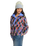 The Billabong Womens Adventure Division Switchback Pullover Fleece Jacket in Multi