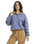 Wave Break 1/2 Zip Sweatshirt in Stone Blue