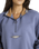 Wave Break 1/2 Zip Sweatshirt in Stone Blue