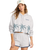The Billabong Womens Triple Palms Hoodie in Heather Grey