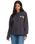 The Billabong Womens Keep It Up Hoodie in Black Sands