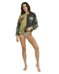 Split Palm Kendal Sweatshirt in Cedar
