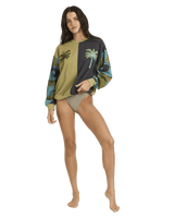 Split Palm Kendal Sweatshirt in Cedar