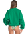 The Billabong Womens Mami Wata Kendall Crew Sweatshirt in Emerald Green
