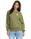 The Billabong Womens Sun Wave Livin Kendal Sweatshirt in Luv Army