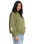 The Billabong Womens Sun Wave Livin Kendal Sweatshirt in Luv Army