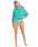 The Billabong Womens Party Block Kendal Sweatshirt in Aqua Haze