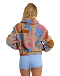 Barra 1/2 Zip Fleece Jacket in Oatmeal