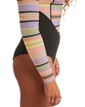 The Billabong Salty Dayz Natural 2/2mm Chest Zip Spring Wetsuit in Black Multi | Available at Anns Cottage