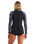 The Billabong Womens Spring Fever Natural 2/2mm Back Zip Spring Wetsuit in Black Pebble