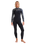 The Billabong Womens Salty Dayz Natural 3/2mm Chest Zip Wetsuit in Black Pebble