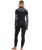 The Billabong Womens Salty Dayz Natural 3/2mm Chest Zip Wetsuit in Black Pebble