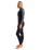 The Billabong Womens Salty Dayz Natural 3/2mm Chest Zip Wetsuit in Black Pebble